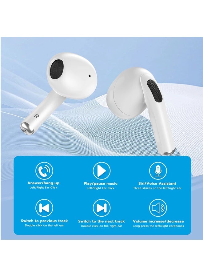 GOOJODOQ TWS Bluetooth Earphone Stereo Bluetooth 5.3 Wireless Bluetooth Earphones ( Nailoong Yellow ) - Image 2